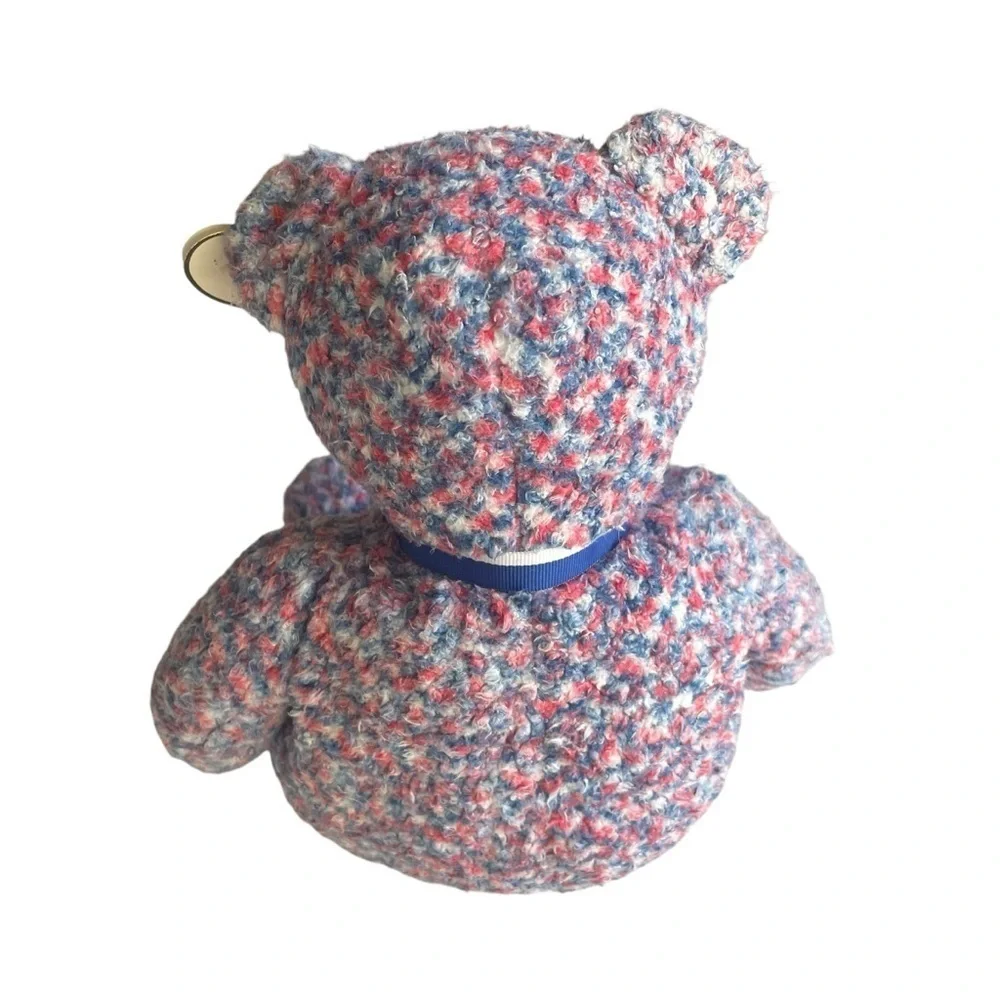 Ty Beanie Buddy USA the Bear NWT 2002 Plush Stuffed Animal Patriotic Exclusive